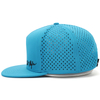 Wholesale Custom High Quality 5 Panel Luxury Snap Back Flat Brim Laser Cut Hole Perforated Sport Hip Hop Snapback Cap Hat