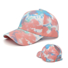 Tie Dye Baseball Cap Ladies High Ponytail Hat