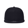 High Quality black plain blank Snapback Cap Hats Custom Embroidery Logo cap hat suppliers