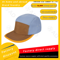 P500 Cotton 5-Panel Structured Curved Brim Cap