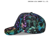 STREET01 Street Trend: Colorful Patchwork, Curved Eaves, Baseball Cap