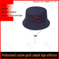 Fisherman hat can be customized logo a variety of colors to choose from