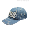 Vintage and aged washed curved brim baseball cap