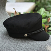 High Quality Wool Hat Military Style Captain Cap