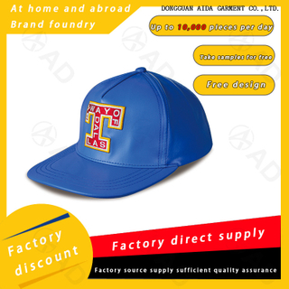 URBAN Matte PU Leather Unisex Snapback Hat