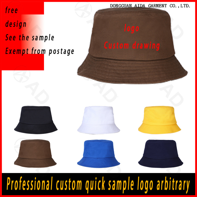 Fisherman hats are custom made in a variety of colors