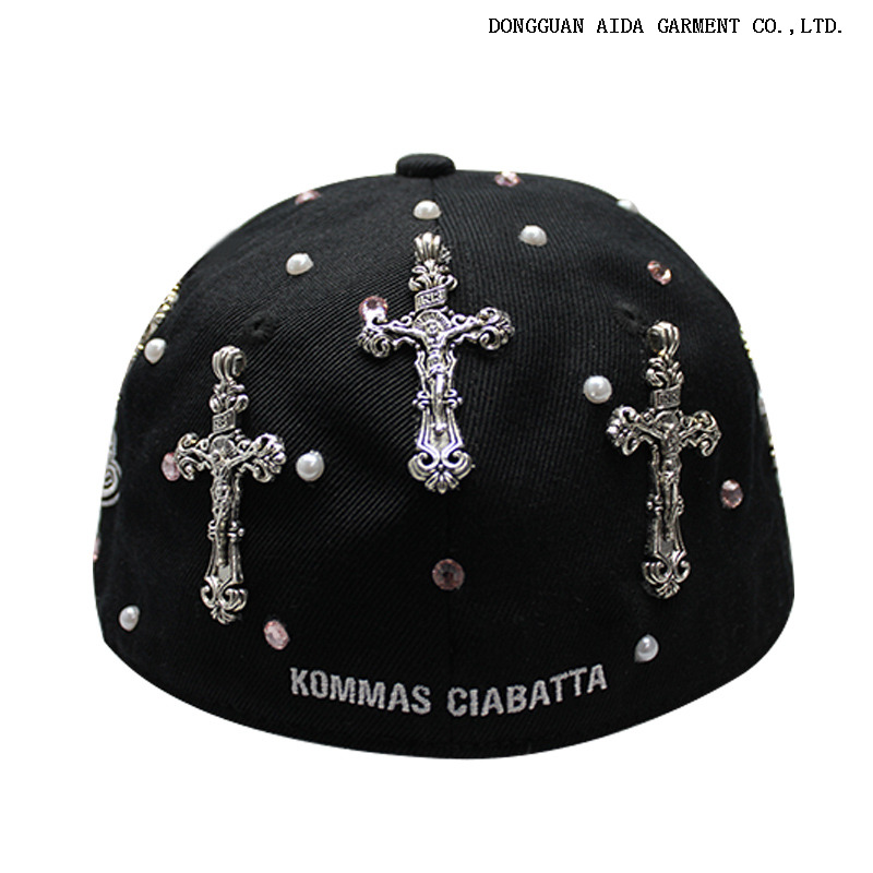 AB123 Pure cotton sweat-proof and moisture-absorbing fashionable and trendy baseball cap