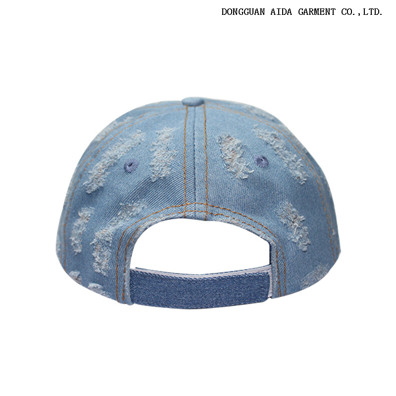 Vintage and aged washed curved brim baseball cap