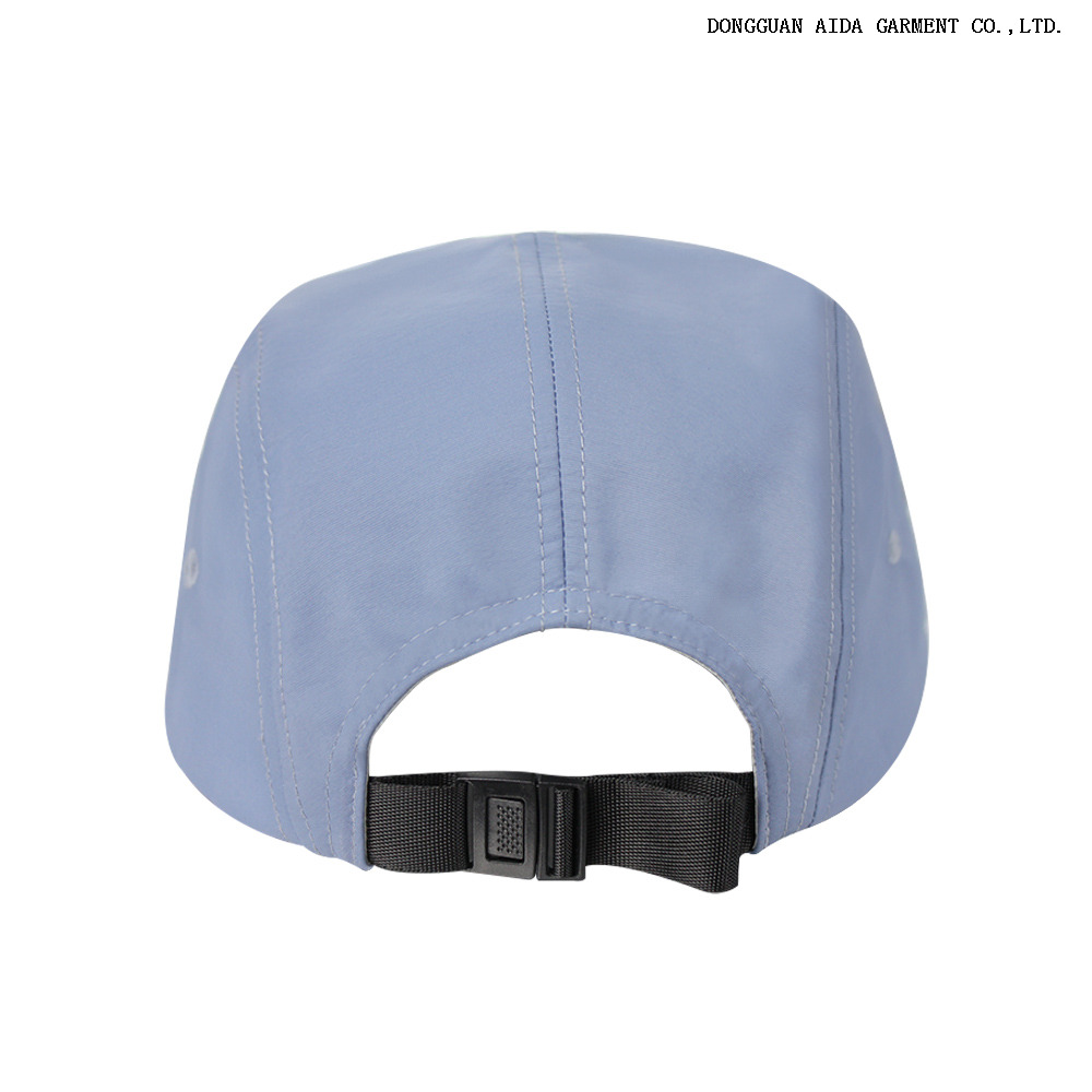 P500 Cotton 5-Panel Structured Curved Brim Cap