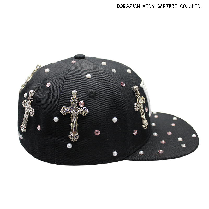 AB123 Pure cotton sweat-proof and moisture-absorbing fashionable and trendy baseball cap