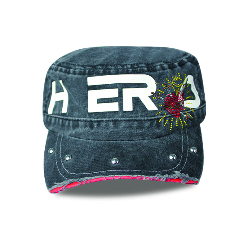VINTAGE Washed Distressed Curved Bill Baseball Hat