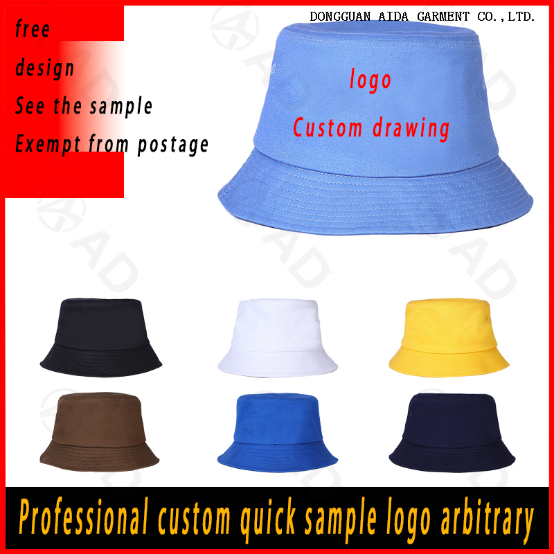 Fisherman hats are custom made in a variety of colors