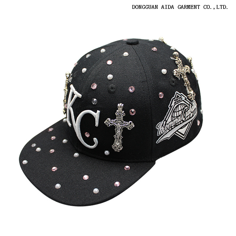 AB123 Pure cotton sweat-proof and moisture-absorbing fashionable and trendy baseball cap
