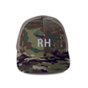3D embroidery logo + back panel mesh ventilation + windproof snap fastener
