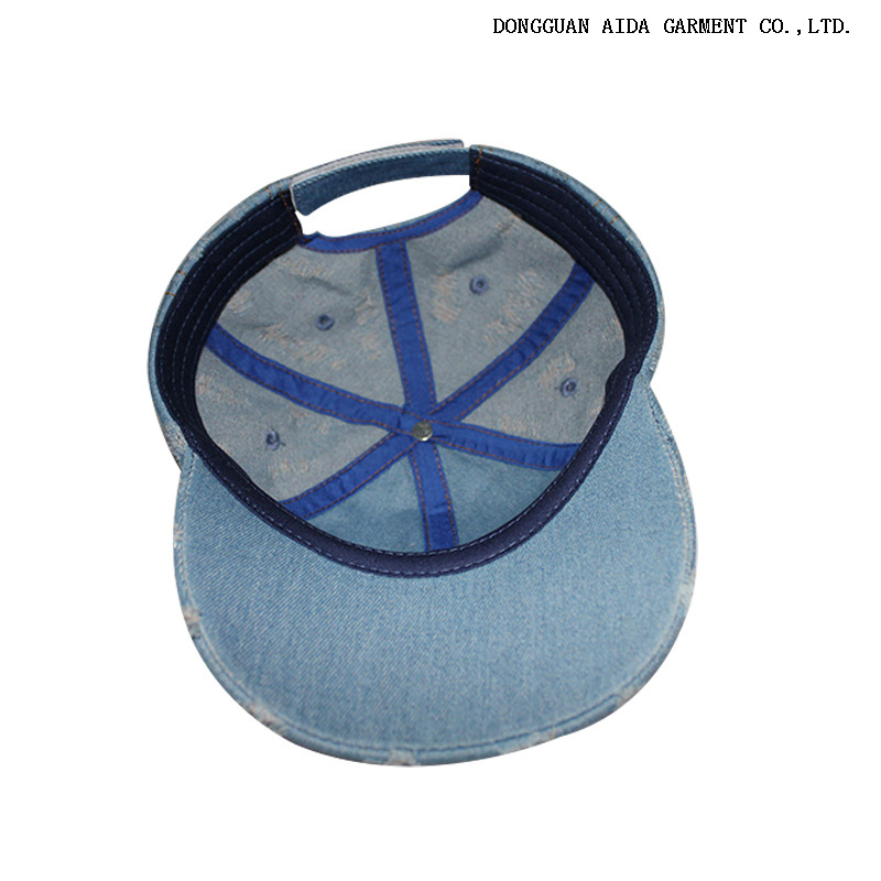 Vintage and aged washed curved brim baseball cap