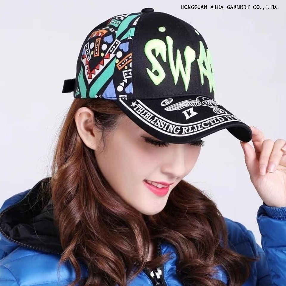 Korean version children's baseball cap, spring-autumn style, fashionable letter embroidery beanie, outdoor casual sun hat, sun cap