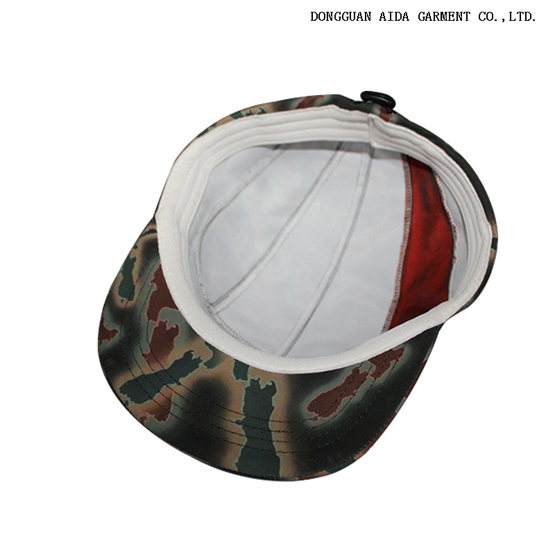 VINTAGE Suede Patchwork Retro 5-Panel Cap