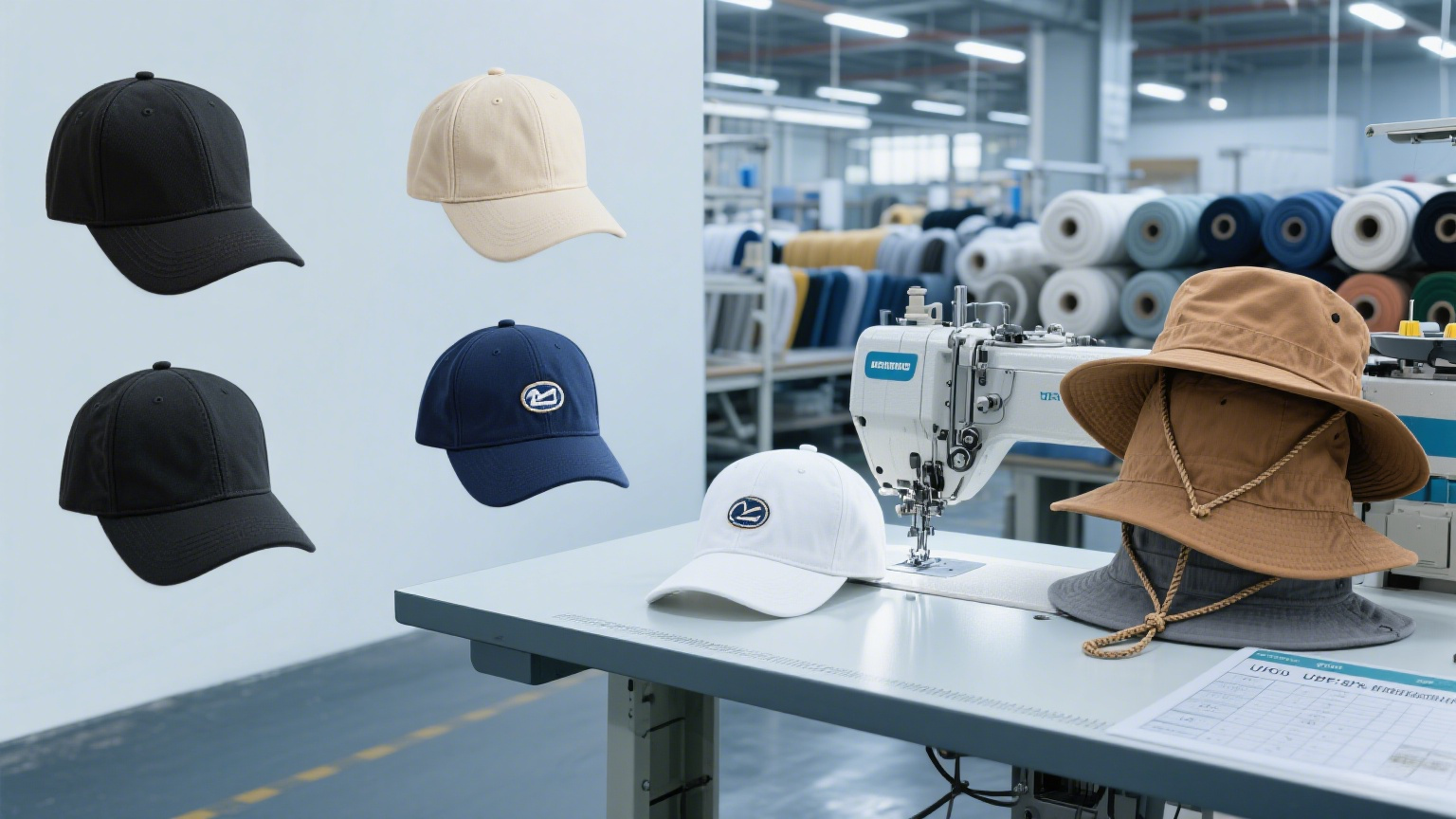 Custom Baseball Caps & Bucket Hats Manufacturer | 10+ Years Expertise | 5000 SQM Factory | Dongguan, China